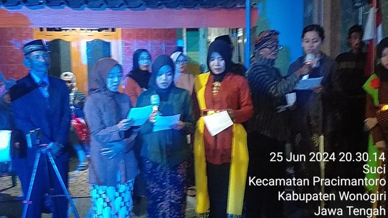 Wayang Kulit Semalam Suntuk Meriahkan Acara Bersih Desa di Desa Suci, Wonogiri