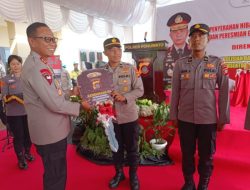 Pani Gold Project Serahkan Kantor Polsubsektor Buntulia ke Polda Gorontalo