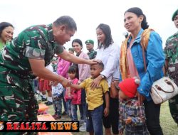 Kasad Resmikan 50 Sumber Air Bersih dan Serahkan Perahu Ponton Pengangkut Sampah di Toba