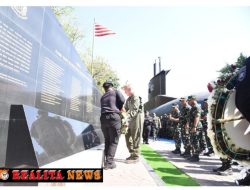 Peninjauan Staffex Dan Cyberex Oleh Kasal Dan Panglima TNI Pada Latgabma Super Garuda Dhield 2024 di Surabaya