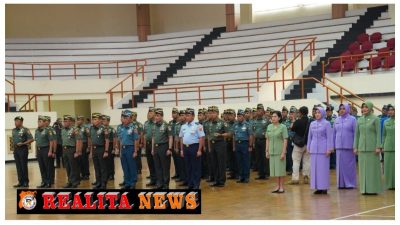 Kasum TNI Pimpin Laporan Korps Kenaikan Pangkat 86 Perwira Tinggi TNI
