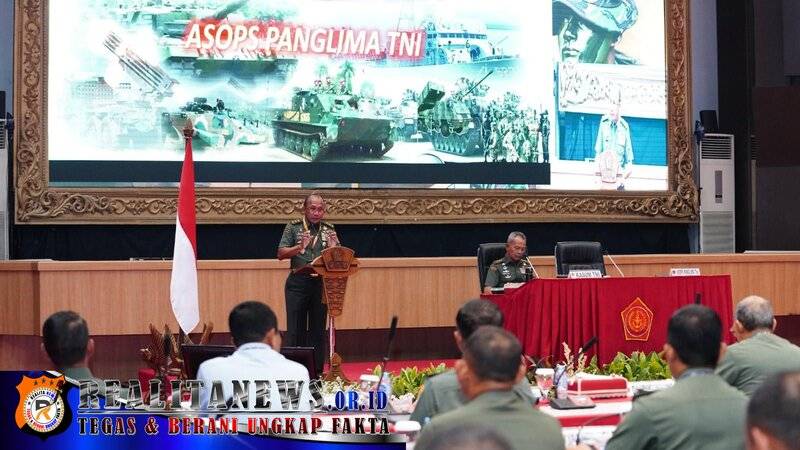 Kasum TNI Buka Rakor Evaluasi Operasi dan Latihan TNI 2024