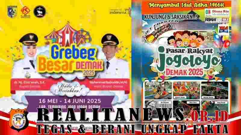 Brosur pasar malam Diana Ria tersebar di berbagai titik, mengundang sorotan karena waktunya bersamaan dengan Grebeg Besar Demak.