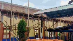 Proyek pembangunan di SD Negeri 5 Termulus, Kecamatan Mejobo, Kabupaten Kudus