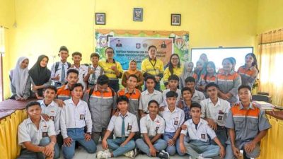 Pani Gold Mine Gelar Praktisi Guru Tamu di SMKN 1 Dengilo