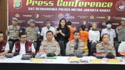 Pasutri Kurir Sabu 19 Kg Ditangkap Polsek Kalideres, Jaringan Pekanbaru –Jakarta Terbongkar