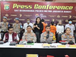 Pasutri Kurir Sabu 19 Kg Ditangkap Polsek Kalideres, Jaringan Pekanbaru –Jakarta Terbongkar