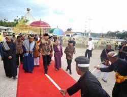 Pani Gold Mine Gelar Tasyakuran First Gold Pour