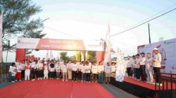 Semarak HUT ke-81 RI, Pani Gold Mine Ajak 1.000 Karyawan Jalan Sehat Bersama